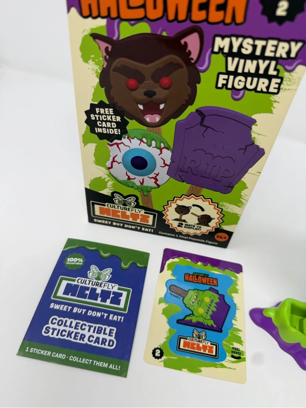 CultureFly Meltz Halloween Series 2 Frankenstein Franky Mystery Vinyl Figure